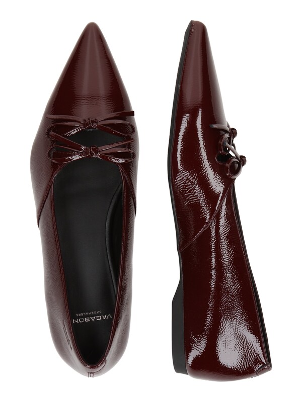 VAGABOND SHOEMAKERS Ballerina 'HERMINE' In Borgogna