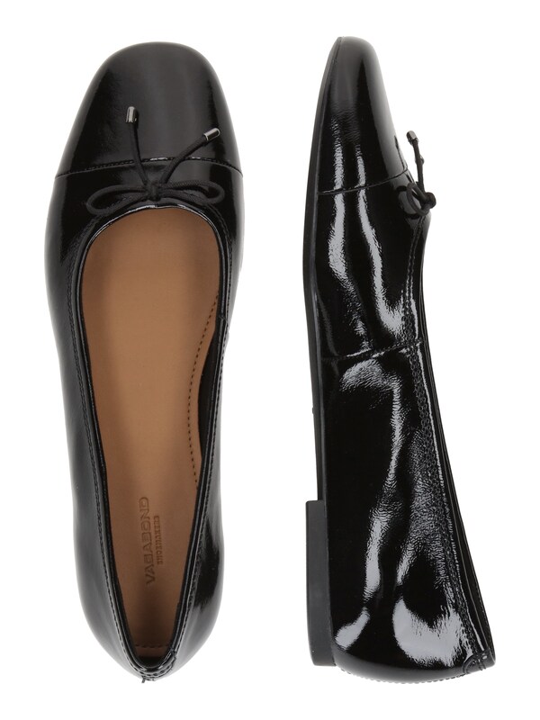 VAGABOND SHOEMAKERS Ballerina 'JOLIN' In Nero