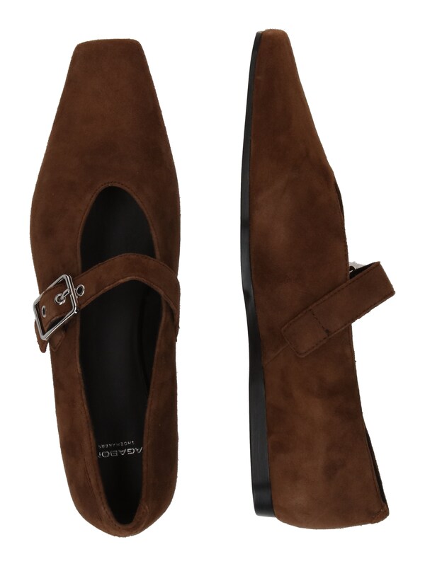 VAGABOND SHOEMAKERS Ballerina 'WIOLETTA' In Marrone