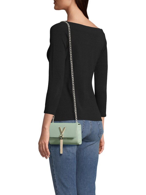 VALENTINO Borsa A Tracolla 'DIVINA' In Verde Pastello