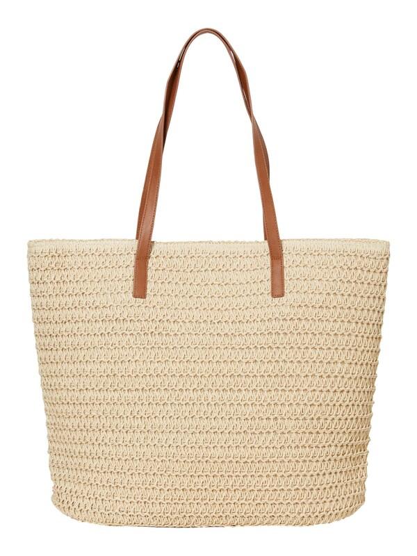 VERO MODA Borsa da spiaggia 'SISSO' in Crema