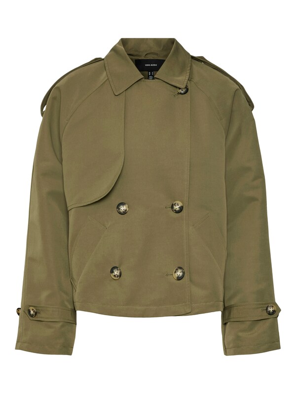 VERO MODA Cappotto di mezza stagione 'VMChloe' in Oliva