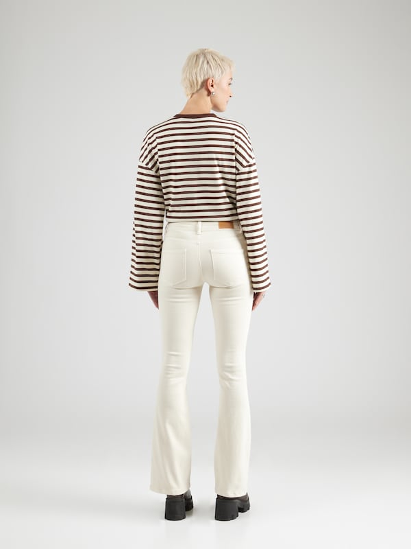 VERO MODA Flared Jeans 'VMFlash' In Crema