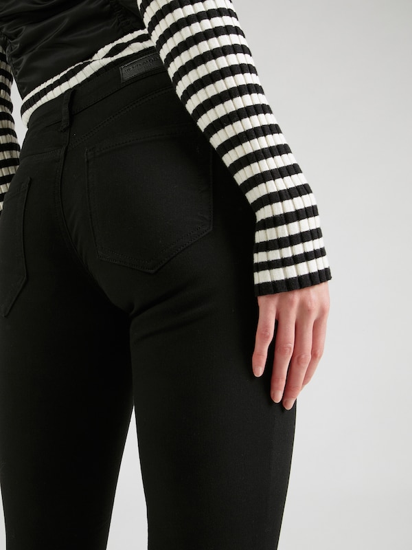 VERO MODA Flared Jeans 'VMFlash' In Nero Denim