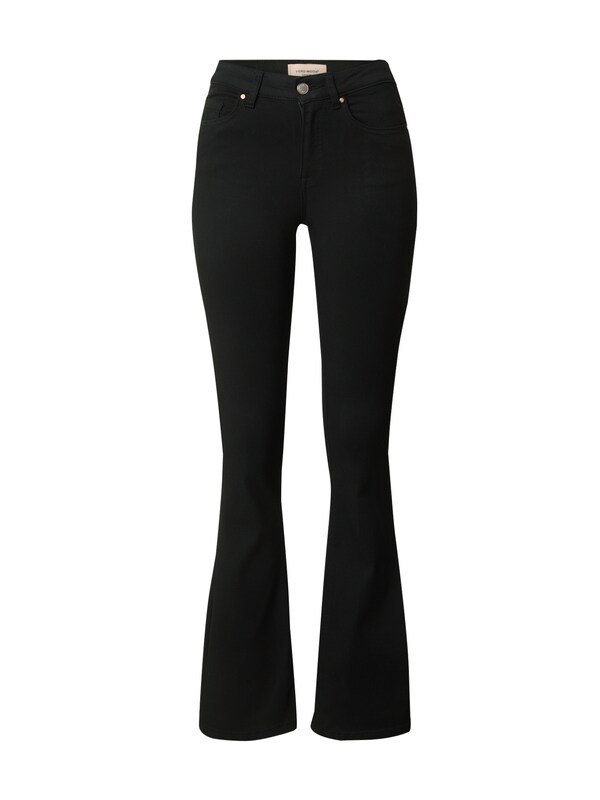 VERO MODA Flared Jeans 'VMFlash' in Nero Denim