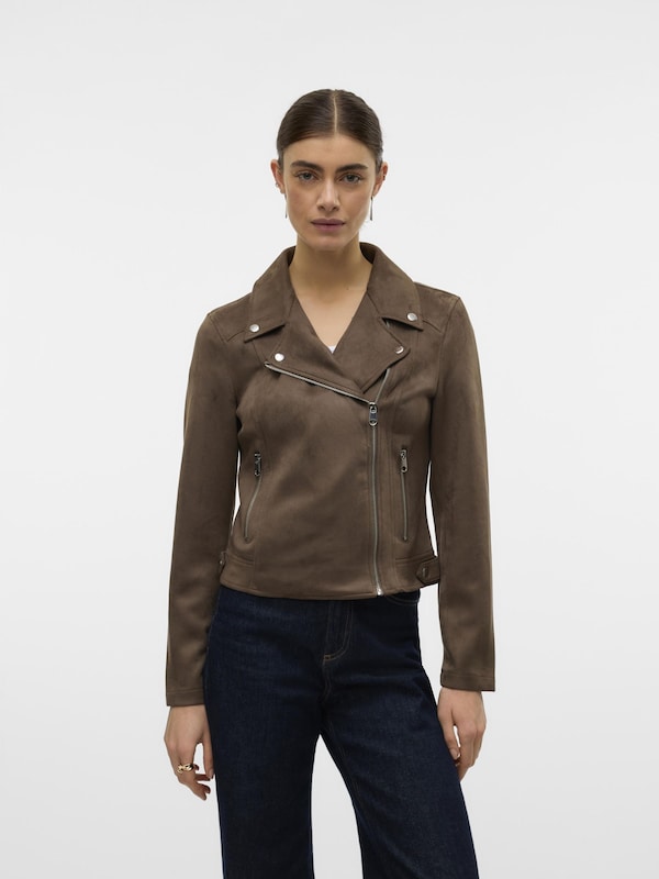 VERO MODA Giacca Di Mezza Stagione 'VMJOSE' In Cioccolato