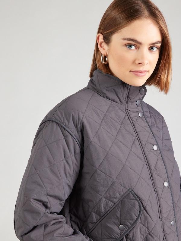 VERO MODA Giacca Di Mezza Stagione 'VMVILMA' In Grigio Basalto