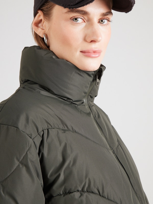 VERO MODA Giacca Invernale 'VMWAVE' In Verde Scuro