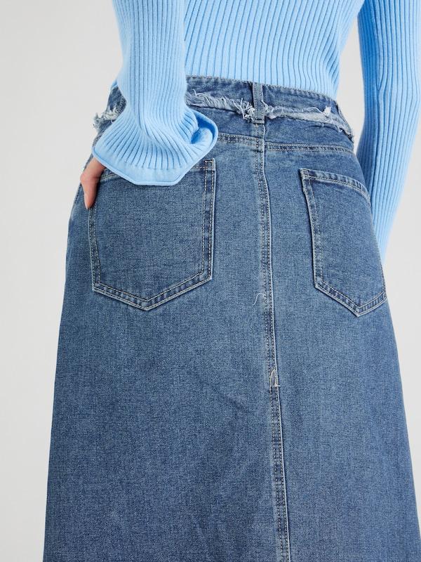VERO MODA Gonna 'VMLOUISA' In Blu Denim