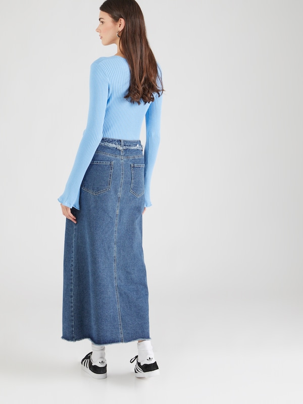 VERO MODA Gonna 'VMLOUISA' In Blu Denim