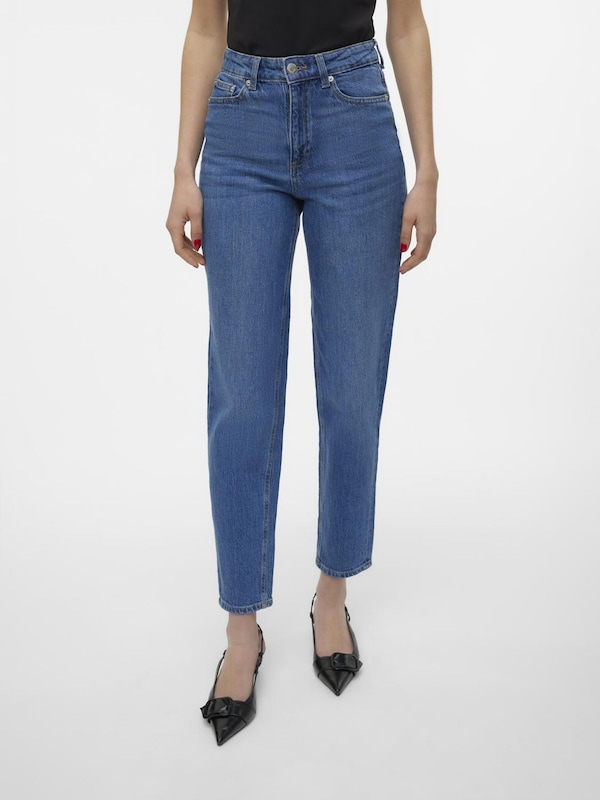 VERO MODA Loosefit Jeans 'Tessa' In Blu Denim