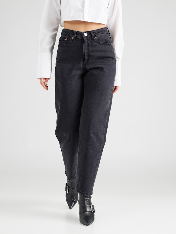 VERO MODA Loosefit Jeans 'TESSA' In Grigio Denim