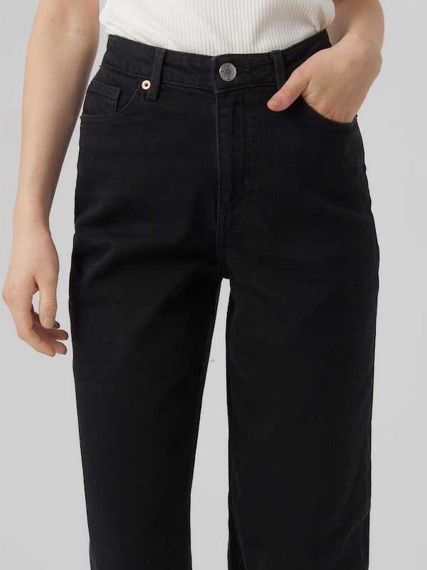 VERO MODA Loosefit Jeans 'Vmtessa' In Nero
