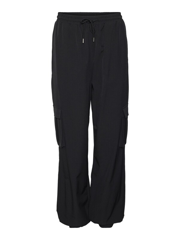 VERO MODA Loosefit Pantaloni cargo 'VMKimberly' in Nero