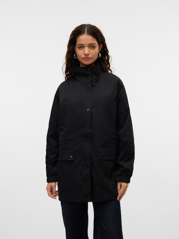 VERO MODA Parka Di Mezza Stagione 'Chelseasia' In Nero