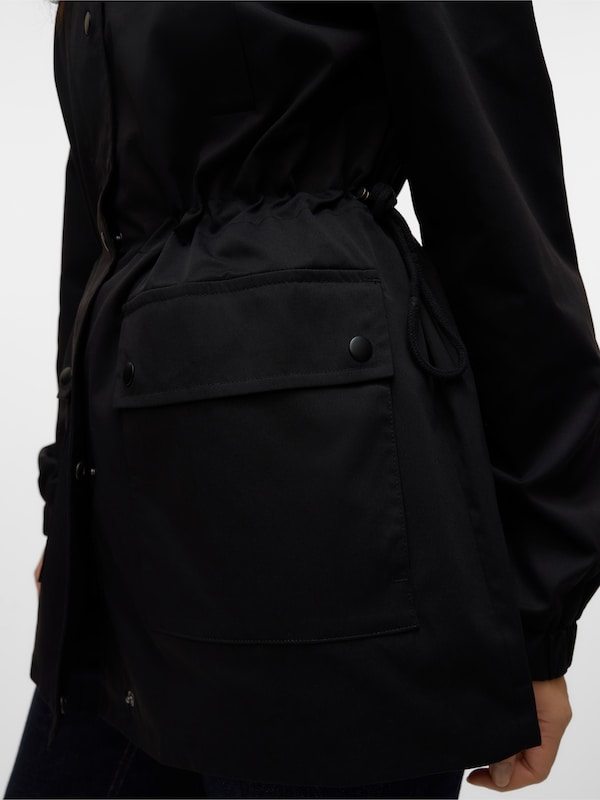 VERO MODA Parka Di Mezza Stagione 'Chelseasia' In Nero