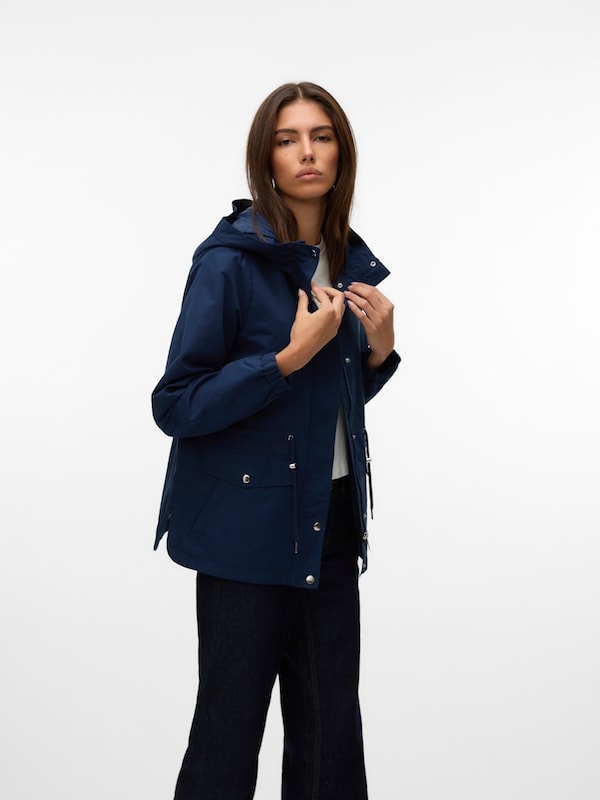 VERO MODA Parka Di Mezza Stagione 'VMPAISLEY' In Navy