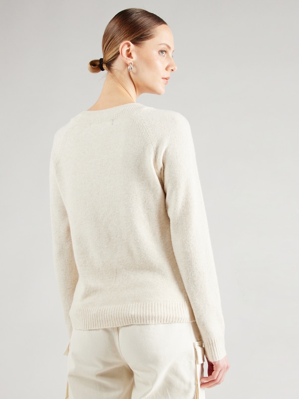 VERO MODA Pullover 'VMDoffy' In Crema