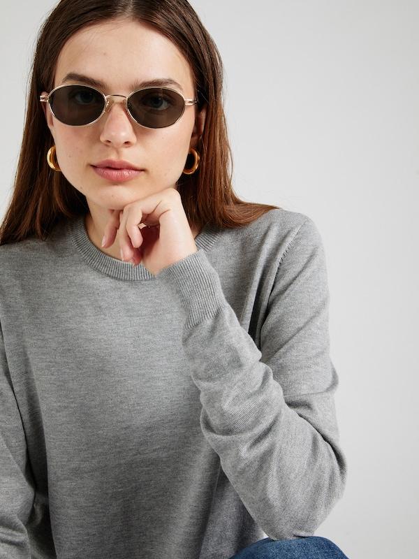 VERO MODA Pullover 'VMSILJE' In Grigio Sfumato