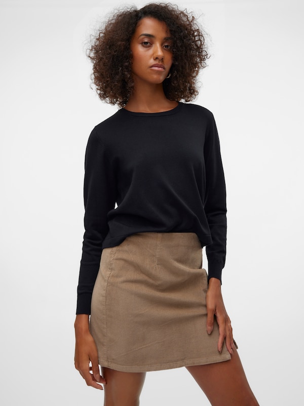 VERO MODA Pullover 'VMSilje' In Nero