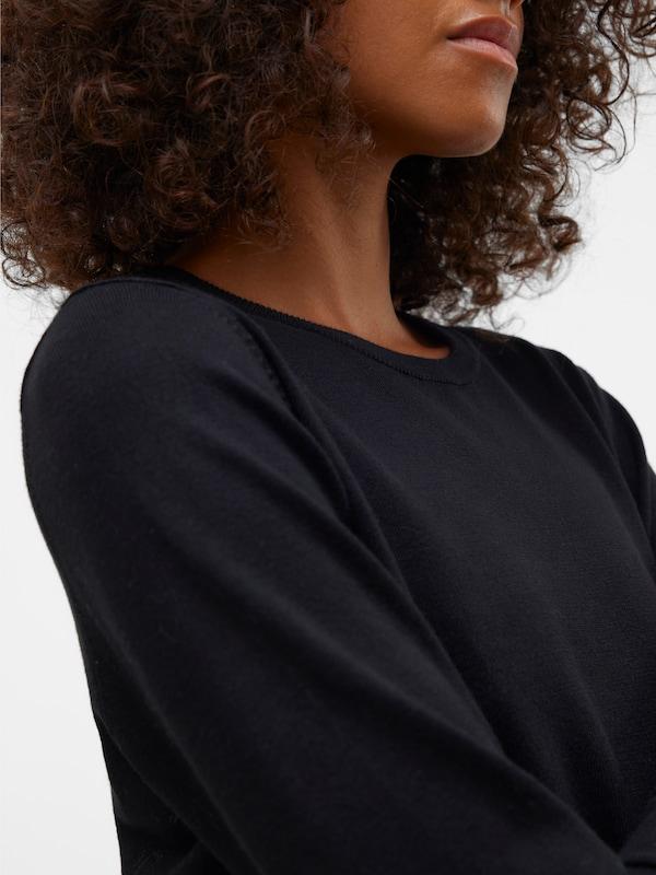 VERO MODA Pullover 'VMSilje' In Nero