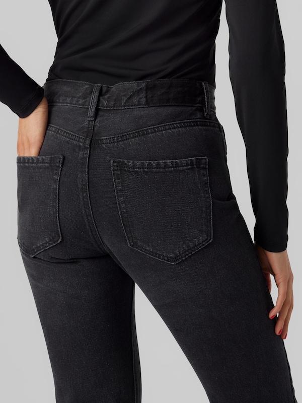 VERO MODA Regular Jeans 'VMHailey' In Nero Denim