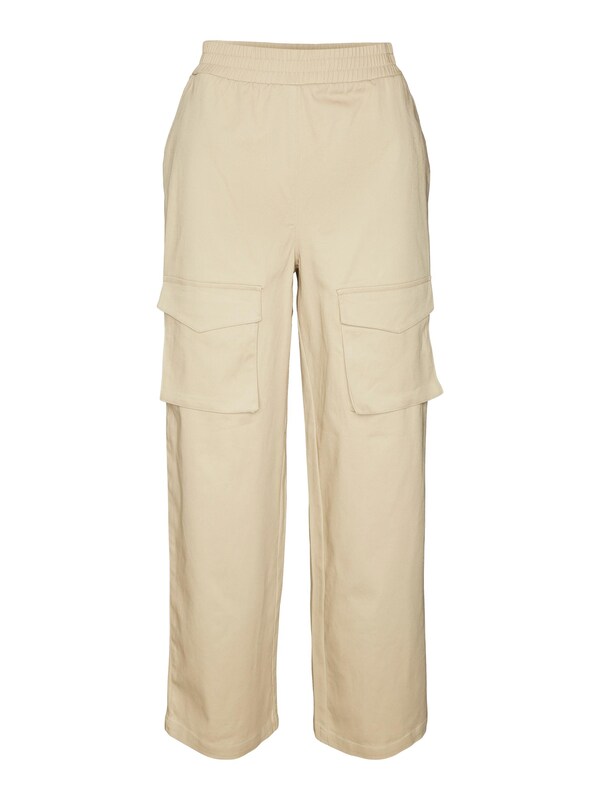 VERO MODA regular Pantaloni cargo 'MARIA' in Beige