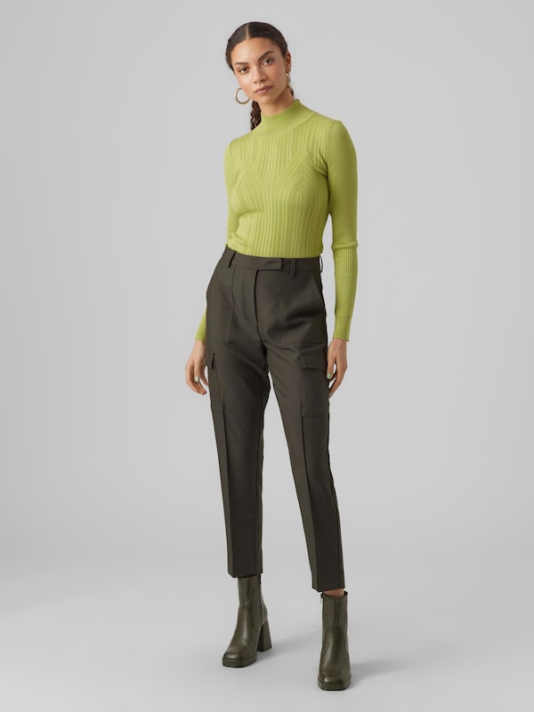 VERO MODA Regular Pantaloni Cargo 'VMNyla' In Verde Scuro