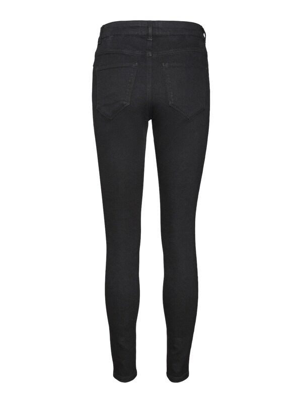 VERO MODA Skinny Jeans 'VMElly' In Nero Denim