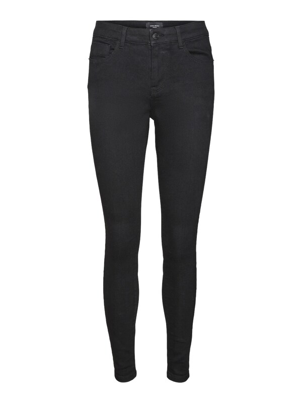 VERO MODA Skinny Jeans 'VMElly' in Nero Denim