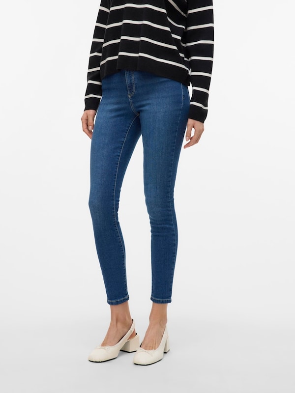 VERO MODA Skinny Jeans 'VMSOF' In Blu