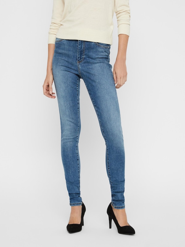 VERO MODA Skinny Jeans 'VMSophia' In Blu Denim