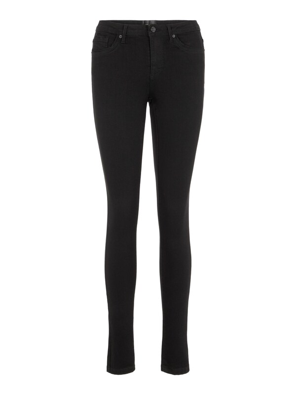 VERO MODA Skinny Jeans 'VMTanya' in Nero Denim