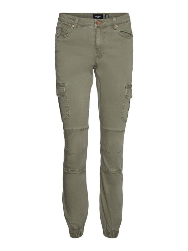 VERO MODA Slimfit Jeans cargo 'VMIvy' in Cachi