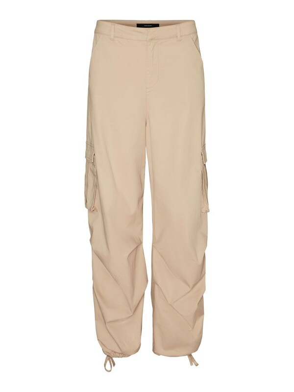 VERO MODA Tapered Pantaloni Cargo In Beige