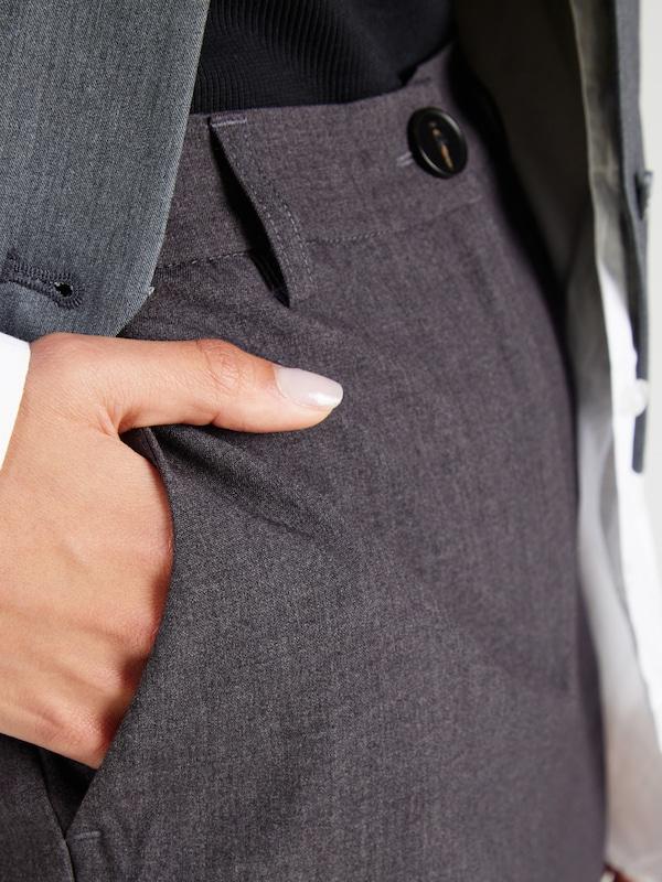 VERO MODA Tapered Pantaloni Con Piega Frontale 'VMINA' In Grigio Scuro