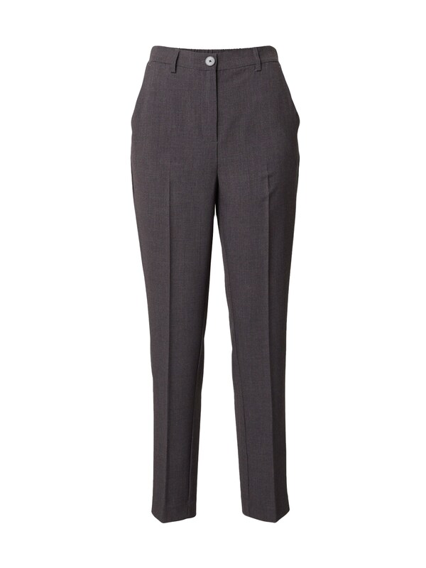 VERO MODA Tapered Pantaloni con piega frontale 'VMINA' in Grigio Scuro