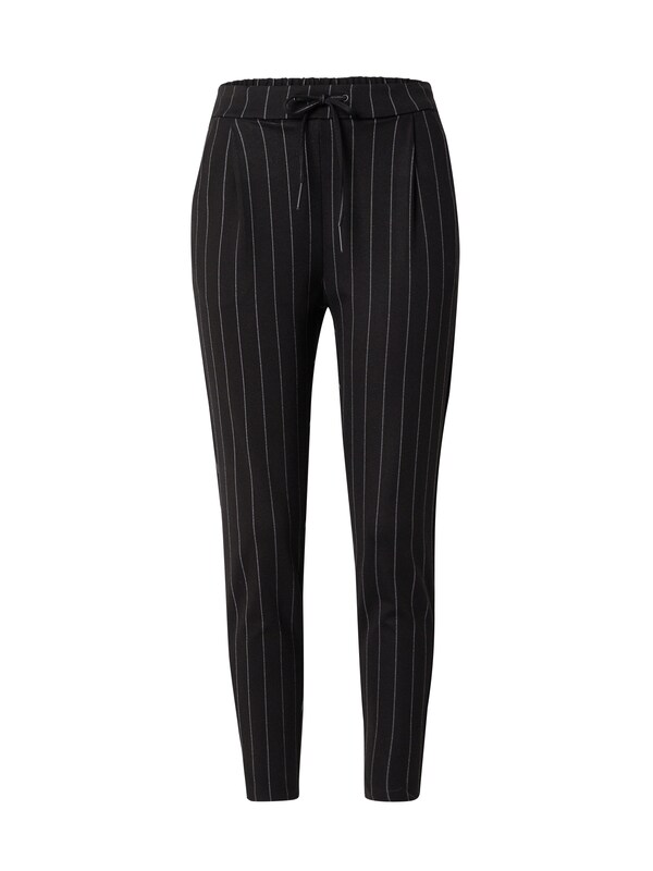 VERO MODA Tapered Pantaloni con pieghe 'VMEVA' in Nero