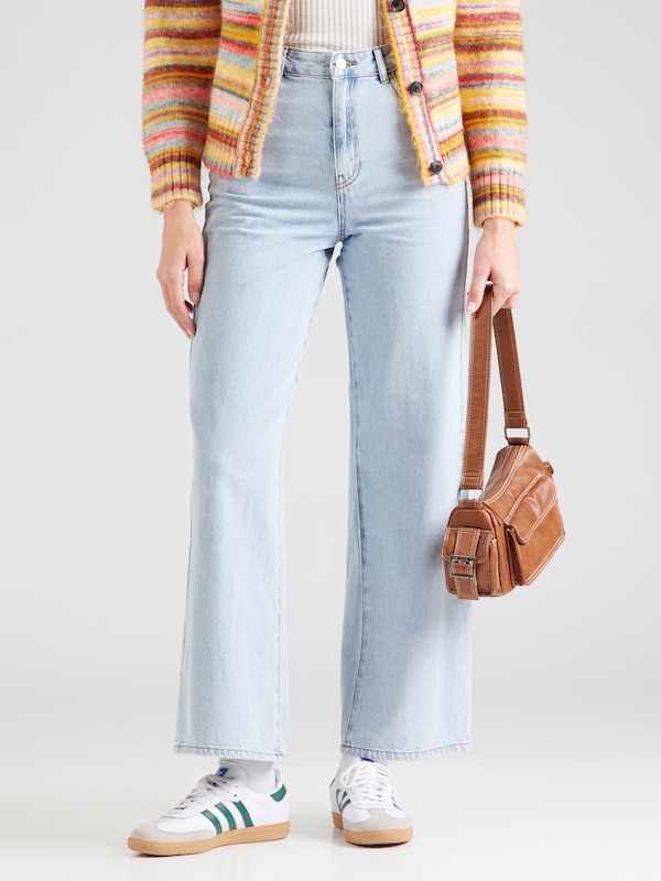VERO MODA Wide Leg Jeans 'VMKATHY' In Blu Chiaro
