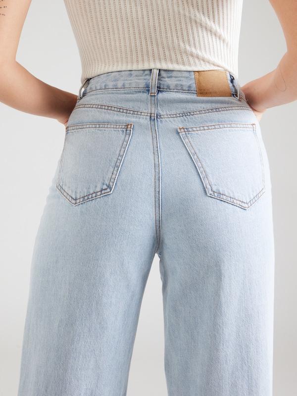 VERO MODA Wide Leg Jeans 'VMKATHY' In Blu Chiaro
