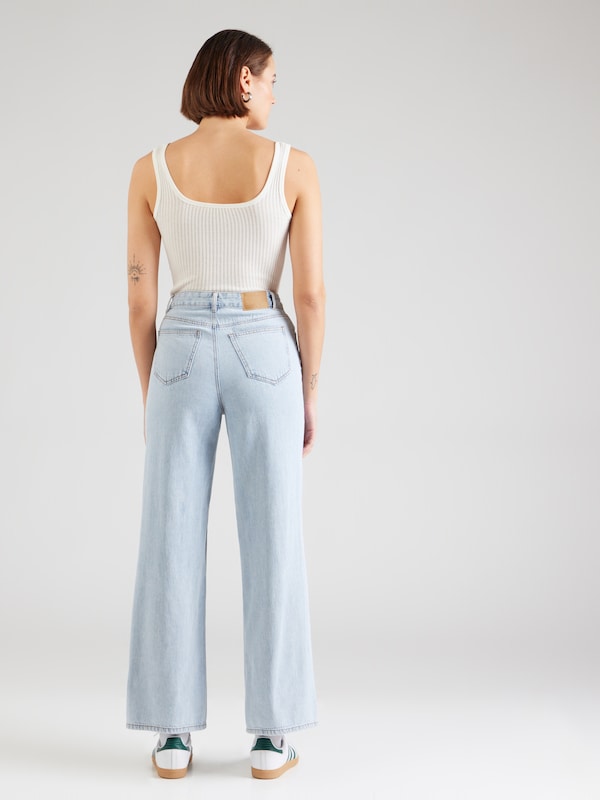 VERO MODA Wide Leg Jeans 'VMKATHY' In Blu Chiaro