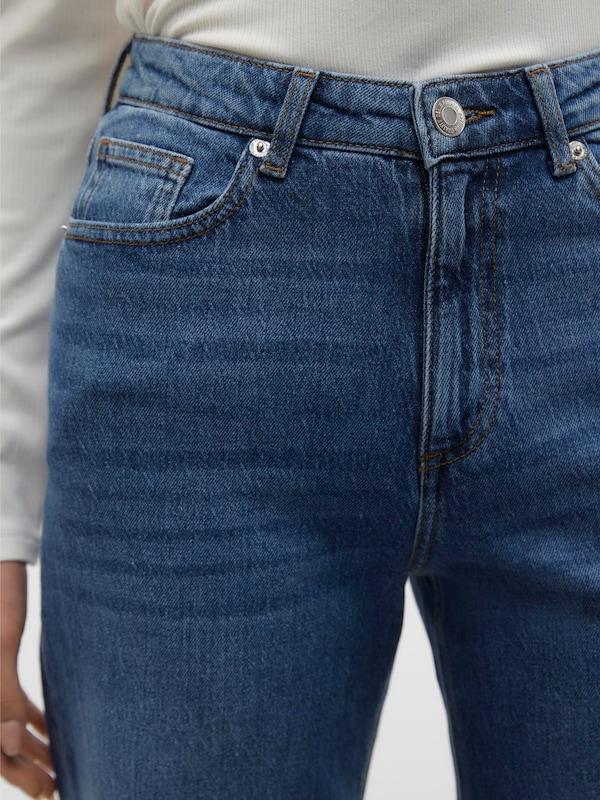 VERO MODA Wide Leg Jeans 'VMTessa' In Blu Denim