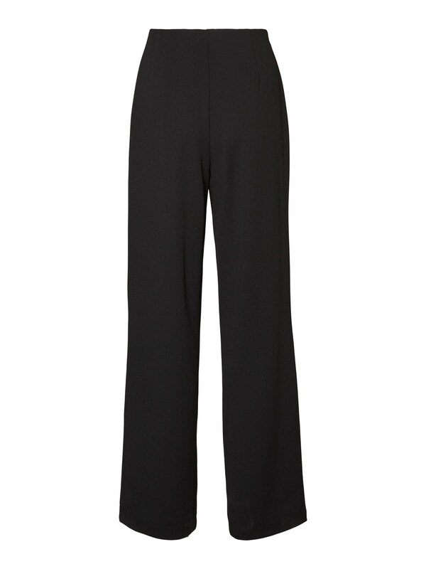 VERO MODA Wide Leg Pantaloni Con Piega Frontale 'VMBecky' In Nero