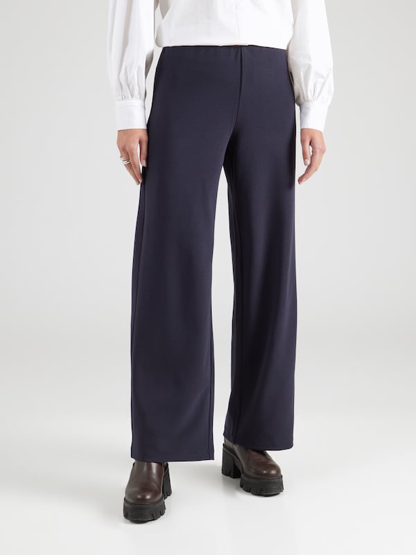VERO MODA Wide Leg Pantaloni In Blu Notte