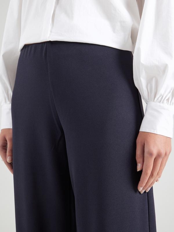 VERO MODA Wide Leg Pantaloni In Blu Notte