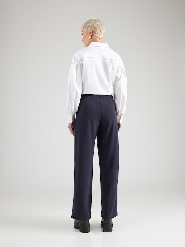 VERO MODA Wide Leg Pantaloni In Blu Notte