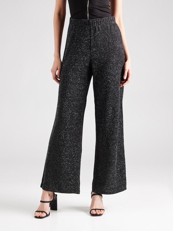 VERO MODA Wide Leg Pantaloni 'VMKANVA' In Nero