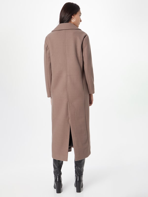 Warehouse Cappotto Di Mezza Stagione In Marrone