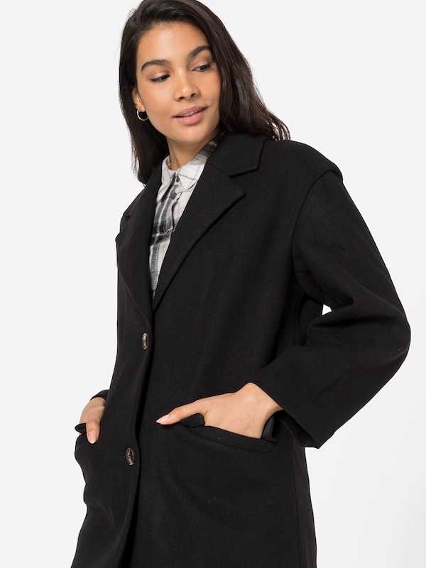 Warehouse Cappotto Di Mezza Stagione In Nero