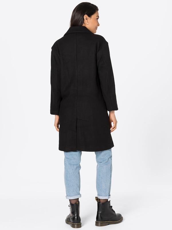 Warehouse Cappotto Di Mezza Stagione In Nero